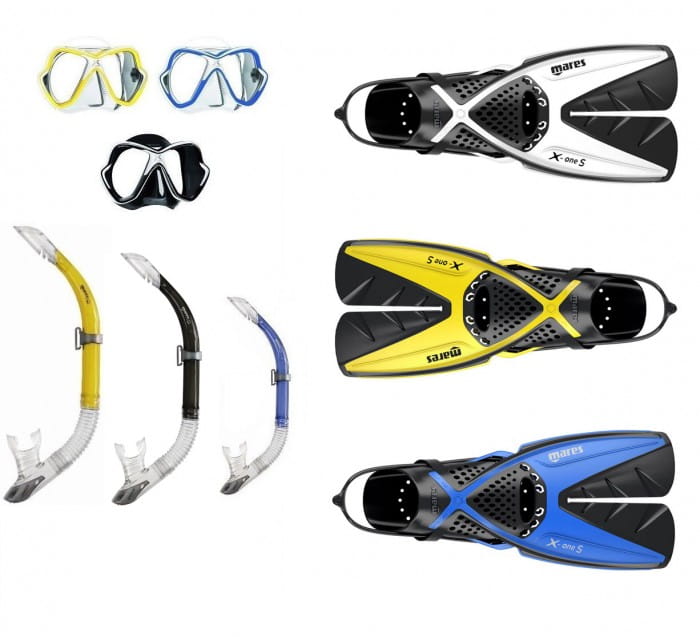 Mares-X-OneS-X-Vision-Set_1_lo Mares X-OneS X-Vision Schnorchel Set