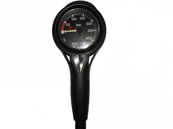 Finimeter_Slim_Lime_black Finimeter Slim Line Black 400bar / Pressure Gauge
