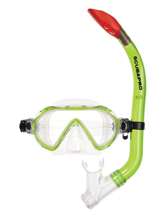 Scubapro_Spider_Combo_Set_Kinderset_g-n Scubapro Spider Combo Set Kinderset grün
