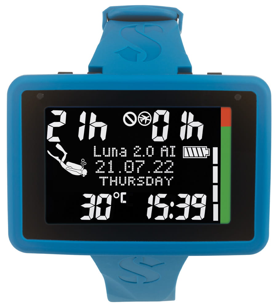 Scubapro Luna 2.0 AI Tauchcomputer mit Smart + Pro Sender