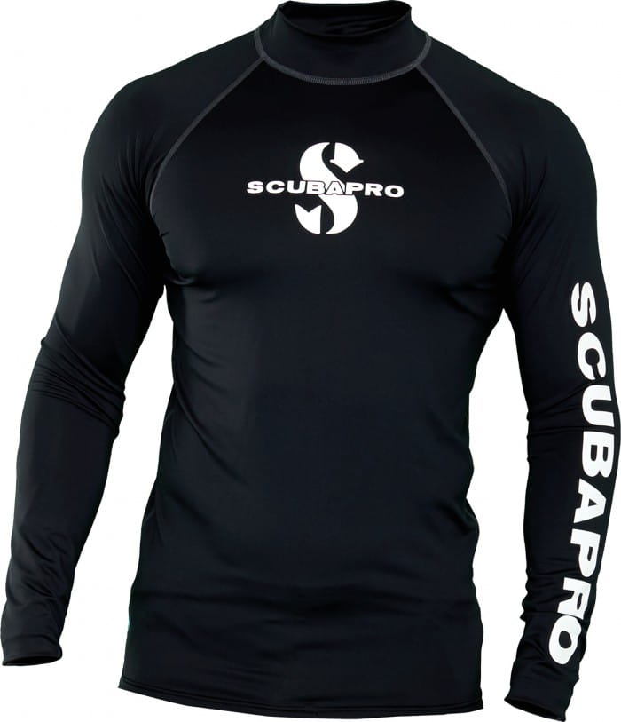 Scubapro_UPF_T-FLEX_langarm_schwarz_UPF-50_1_lo Scubapro T-FLEX Herren langarm Rash Guard