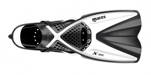 Mares_X-One_schnorchelflosse_weiss Mares X-One Schnorchelflossen Kurzflosse weiss