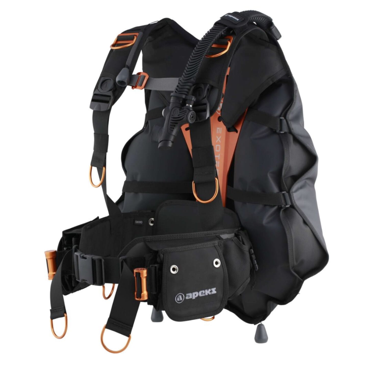 Apeks_Exotec_Tarierjacket_orange_2 Apeks Exotec Tarierjacket