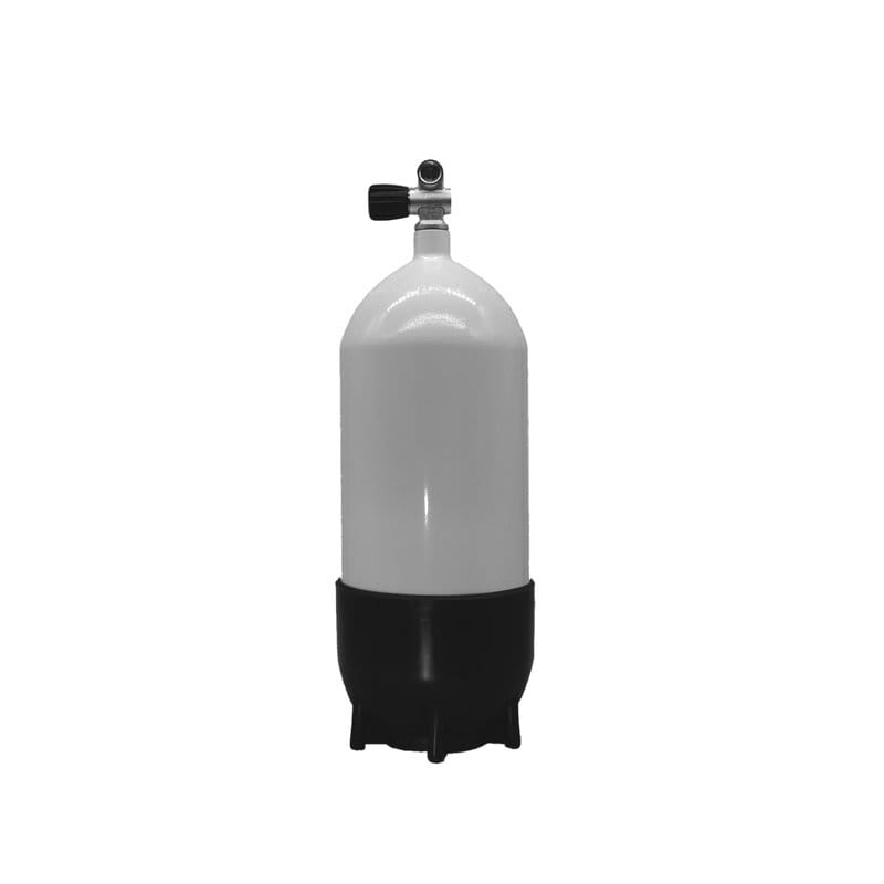 Polaris_12_Liter_Stahlflasche_Monoventil Polaris 12 Liter Stahlflasche