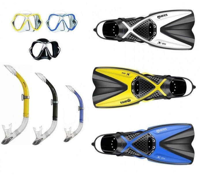 Mares-X-One-X-Vision-Set_1_lo Mares X-One X-Vision Schnorchel Set