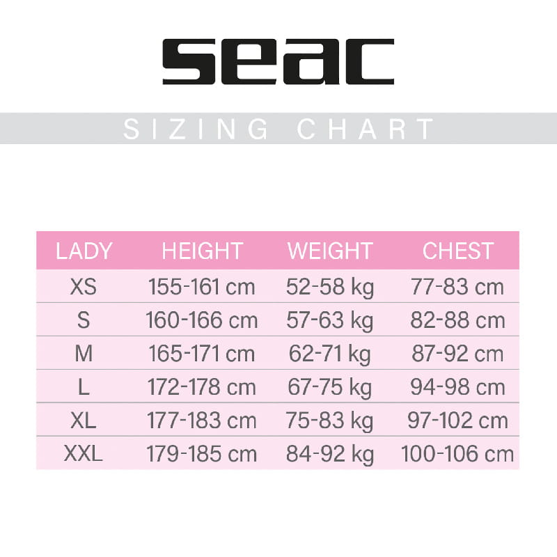 Seac_Sub_Feel_Damen_3mm_Tauchanzug_5 Seac Sub Feel Damen 3mm Tauchanzug