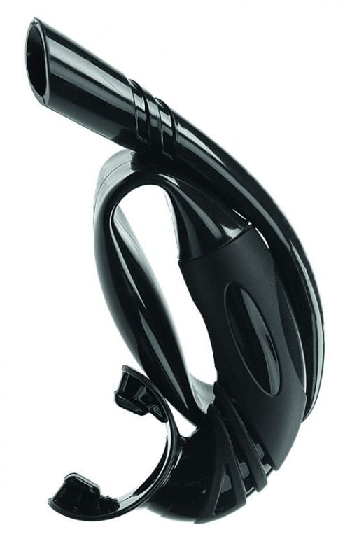 Scubapro_Apnoe_Schnorchel_Apnea_Schwarz_black_gerollt Scubapro Apnea Apnoe Falt-Schnorchel gefaltet