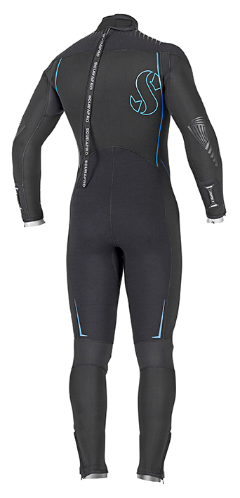 Scubapro_Definition_5-0_Neopren_Tauchanzug_Herren_Blau_Back Scubapro Definition 7.0 Tauchanzug Rücken