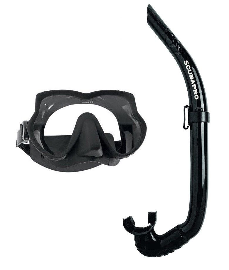 scubapro_devil_maske_apnea Scubapro Devil Tauchermaske mit Apnea Faltschnorchel