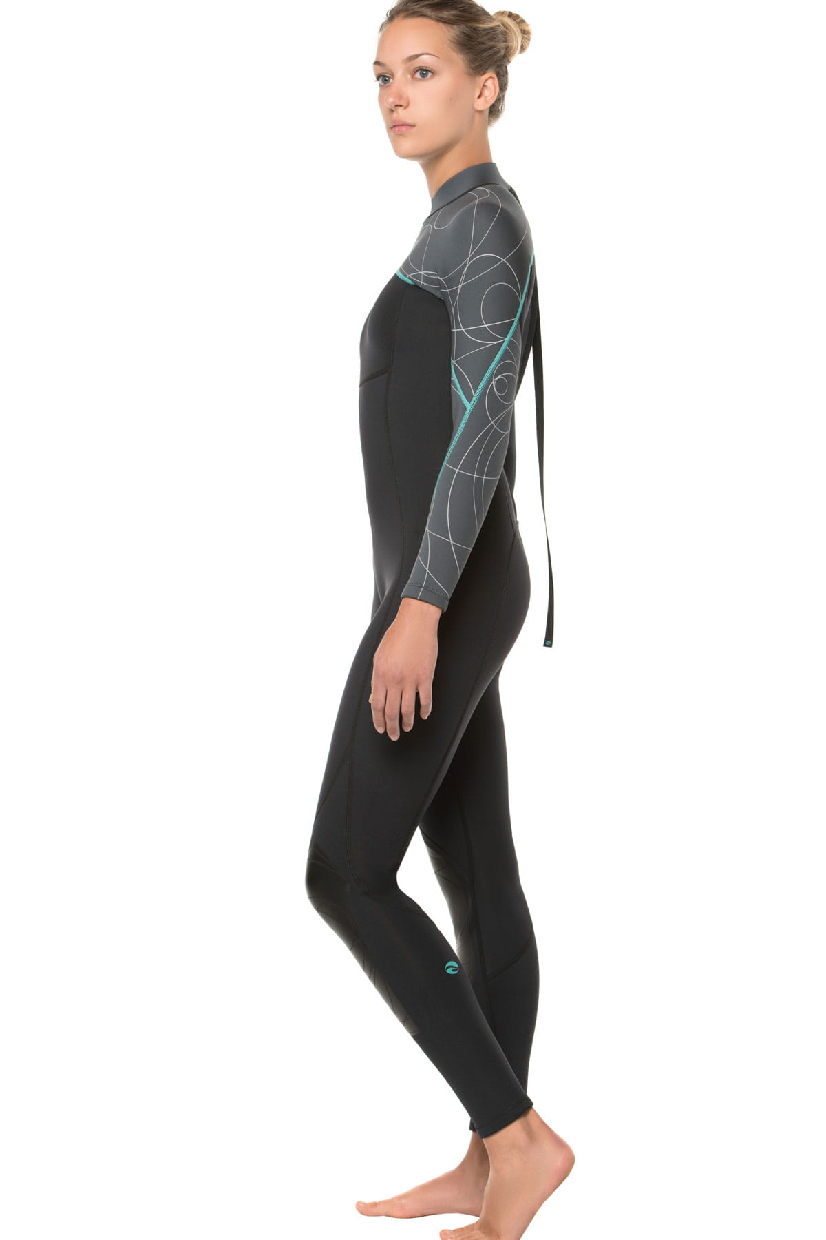 Bare_Elate_Side Bare Elate 3/2mm Tauchanzug Damen