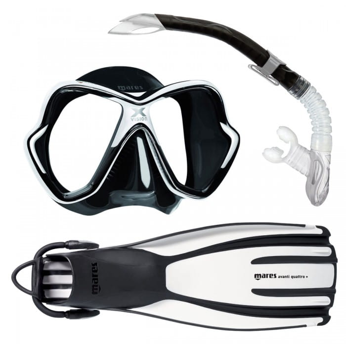 mares-quattro-plus-x-vision_1_lo Mares Avanti Quattro plus - X-Vision LiquidSkin ABC-Set