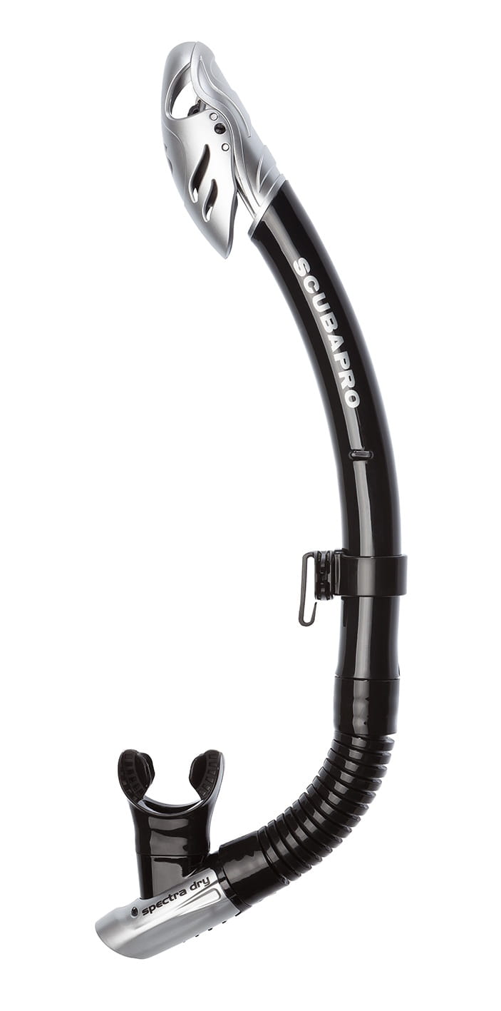 Scubapro_Spectra_Dry_Schnorchel_Schwarz_Silber Scubapro Spectra Dry Schnorchel (Schwarz/Silber)