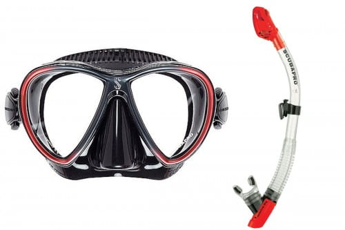 Scubapro-Synergy-Twin-rot_4_lo Scubapro Synergy Twin Spectra Dry Maskenset Schnorchelset