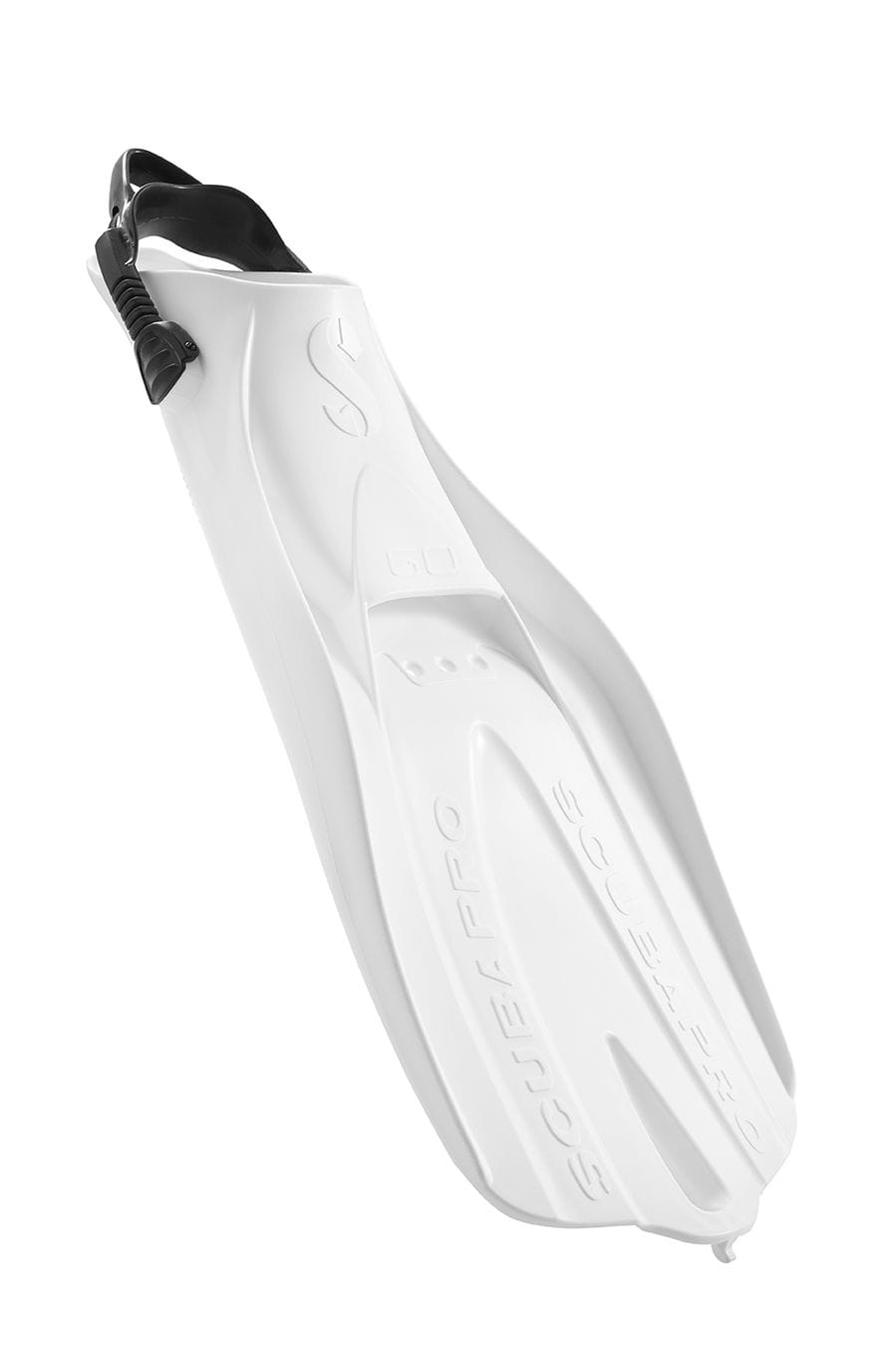 scubapro_go_flosse_weiss_seite Scubapro Go Travel Schnorchel - Urlaubsflossen
