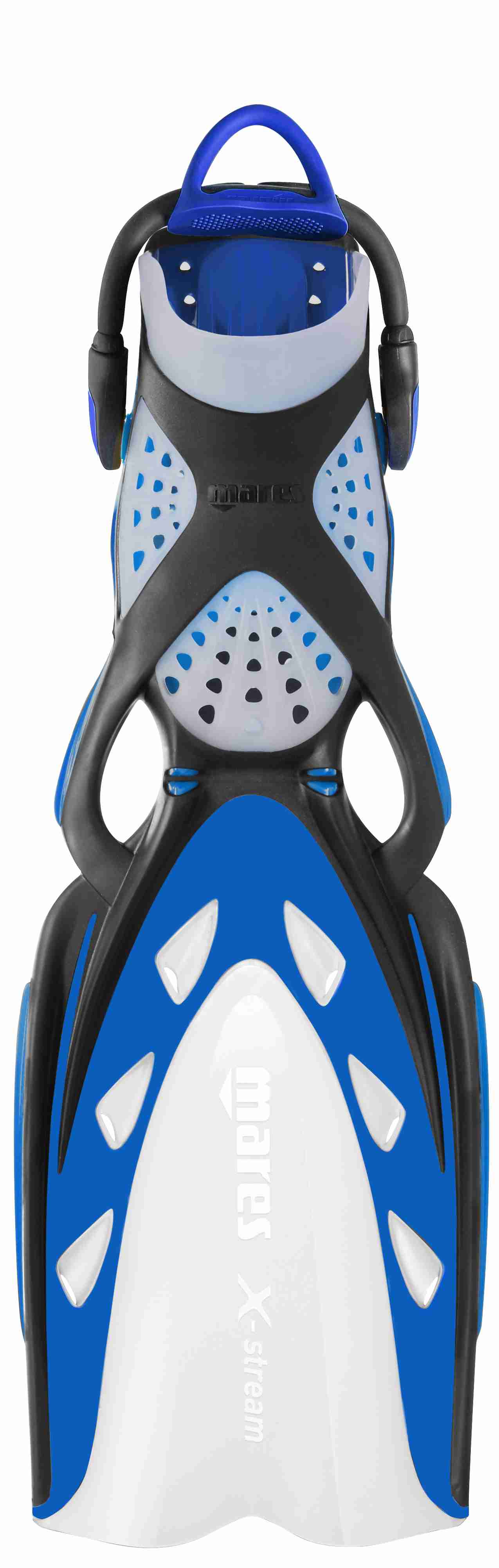 Geraeteflosse_Mares_X-Stream_Bungee_Blau Flosse Mares X-Stream Geräteflosse Blau