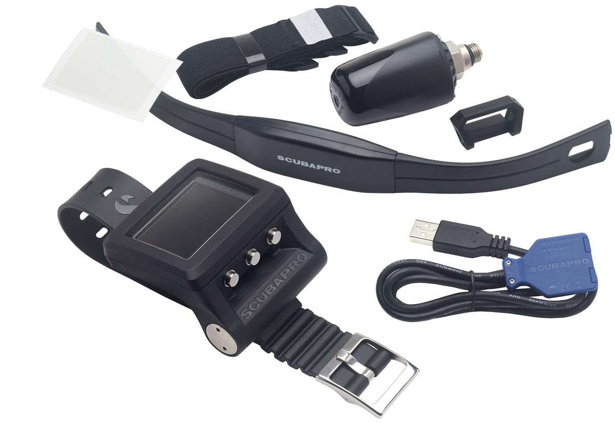 Scubapro_G2_Galileo_mit_Sender_Brustgurt Scubapro G2 (Galileo 2) Tauchcomputer mit Sender und Brustgurt