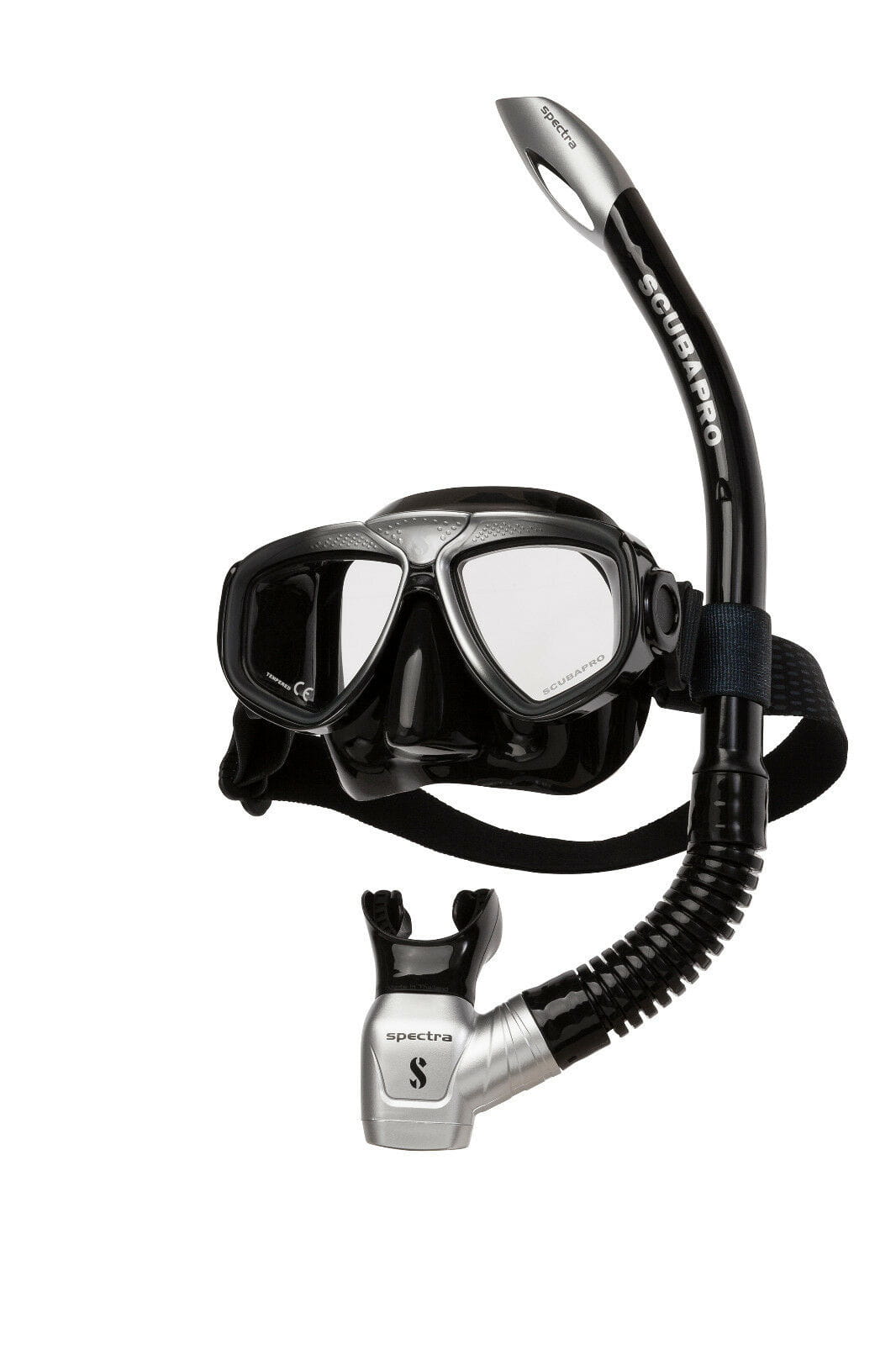 scubapro_zoom_evo_schwarz Scubapro Zoom Evo Combo Schnorchelset