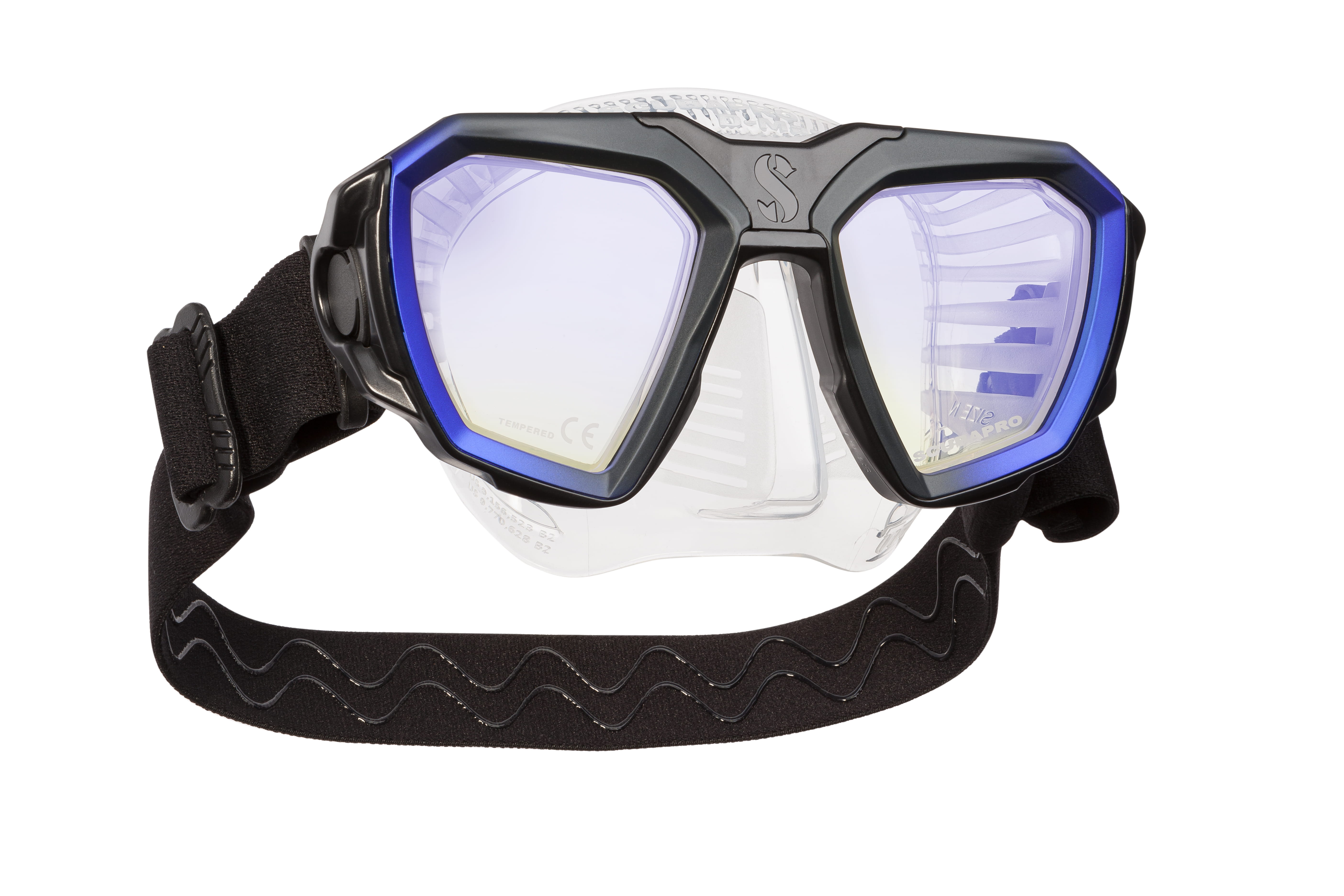 24-251-200-D-Mask_blu_clr_Skirt_Size_-S Scubapro D-Maske Tauchmaske