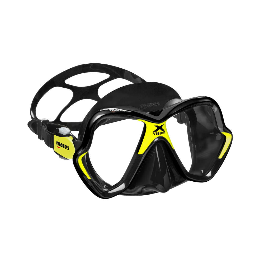 Mares X-Vision Tauchmaske mit At Faltschnorchel
